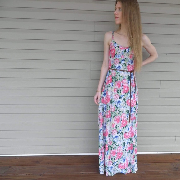 pastel pink and blue dress